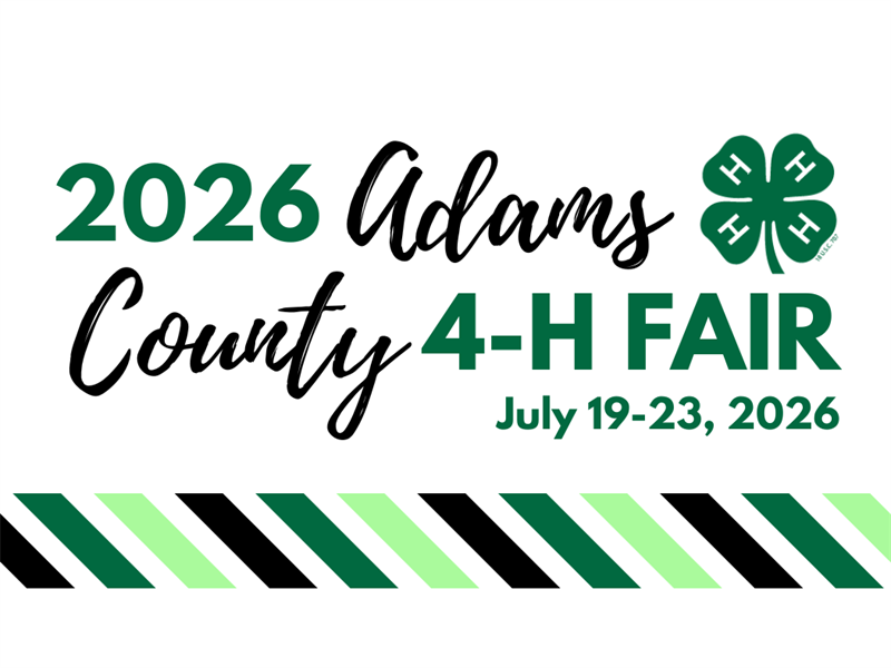 Logo for 2026 Adams County 4-H Fair